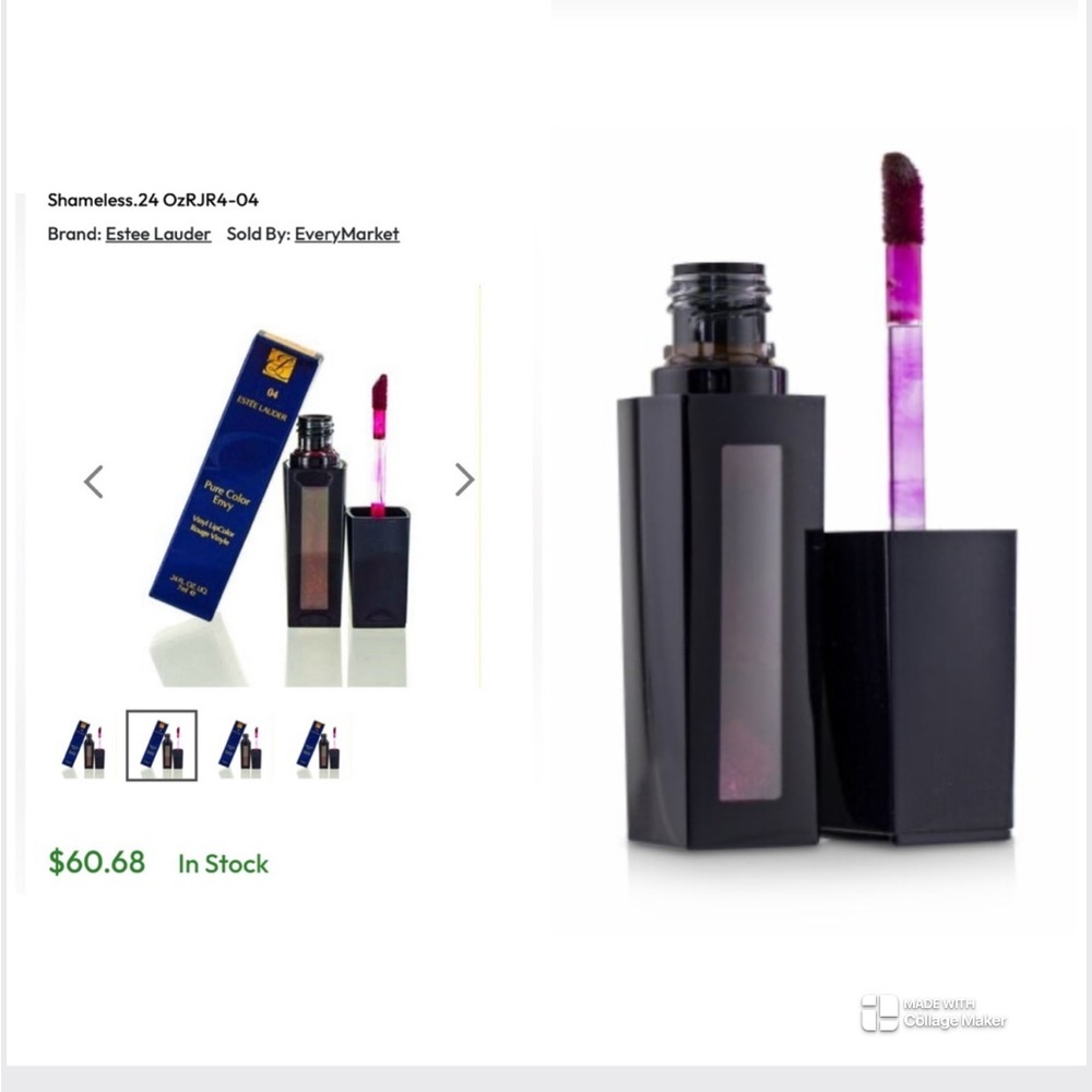 Estee Lauder Pure Color Envy Vinyl Lipcolor 04 Shameless